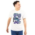 thumbnail image 1 of The Smurfs Cool Kanji Born Fly Unisex Plus Size Graphic Tee Brisco Brands 2X, 1 of 4