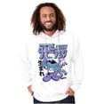 thumbnail image 1 of The Smurfs Cool Kanji Born Fly Unisex Plus Size Hoodie Brisco Brands 2X, 1 of 5