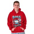 thumbnail image 1 of The Smurfs Cool Kanji Boss Papa Men Big & Tall Graphic Hoodie Brisco Brands 5X, 1 of 5