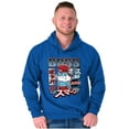 thumbnail image 1 of The Smurfs Cool Kanji Boss Papa Men Big & Tall Graphic Hoodie Brisco Brands 5X, 1 of 5