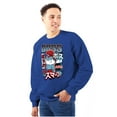 thumbnail image 1 of The Smurfs Cool Kanji Boss Papa Men's Crewneck Sweatshirt Brisco Brands M, 1 of 6
