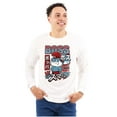 thumbnail image 1 of The Smurfs Cool Kanji Boss Papa Men's Long Sleeve Tee T Shirt Brisco Brands L, 1 of 6