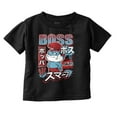 thumbnail image 1 of The Smurfs Cool Kanji Boss Papa Youth T Shirt Tee Boys Infant Toddler Brisco Brands 12M, 1 of 5