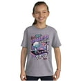 thumbnail image 1 of The Smurfs Cool Kanji DJ Comic Panels Crewneck T Shirts Boy Girl Teen Brisco Brands L, 1 of 6