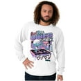 thumbnail image 1 of The Smurfs Cool Kanji DJ Comic Panels Unisex Plus Size Long Sleeve Shirt Brisco Brands 3X, 1 of 5