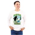 thumbnail image 1 of The Smurfs Cool Kanji Fearless Unisex Plus Size Long Sleeve Tee Shirt Brisco Brands 2X, 1 of 5