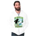 thumbnail image 1 of The Smurfs Cool Kanji Fearless Unisex Plus Size Zip Hoodie Brisco Brands 2X, 1 of 5