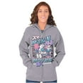 thumbnail image 1 of The Smurfs Cool Kanji Makin Moves Zip Up Hoodie Men's Women's Brisco Brands M, 1 of 6