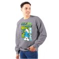thumbnail image 1 of The Smurfs Cool Kanji Self Made Unisex Plus Size Sweatshirt Brisco Brands 2X, 1 of 5