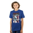 thumbnail image 1 of The Smurfs Cool Kanji Stay Hungry Men's Graphic T Shirt Tees Brisco Brands L, 1 of 6