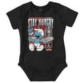 thumbnail image 1 of The Smurfs Cool Kanji Stay Hungry Romper Boys or Girls Infant Baby Brisco Brands 12M, 1 of 6