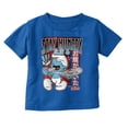 thumbnail image 1 of The Smurfs Cool Kanji Stay Hungry Toddler Boy Girl T Shirt Infant Toddler Brisco Brands 12M, 1 of 6