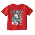 thumbnail image 1 of The Smurfs Cool Kanji Stay Hungry Toddler Boy Girl T Shirt Infant Toddler Brisco Brands 18M, 1 of 6