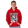 thumbnail image 1 of The Smurfs Cool Kanji Stay Hungry Unisex Plus Size Hoodie Brisco Brands 5X, 1 of 5