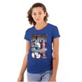 thumbnail image 1 of The Smurfs Cool Kanji Stay Hungry Women's T Shirt Ladies Tee Brisco Brands L, 1 of 5
