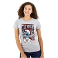 thumbnail image 1 of The Smurfs Cool Kanji Stay Hungry Women's T Shirt Ladies Tee Brisco Brands L, 1 of 5