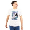 thumbnail image 1 of The Smurfs Cool Kanji Trust No One Men's Big & Tall Crewneck Graphic Tee Brisco Brands 2X, 1 of 5