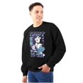 thumbnail image 1 of The Smurfs Cool Kanji Trust No One Men Big & Tall Sweatshirt Brisco Brands 2X, 1 of 5