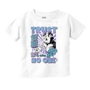 The Smurfs Cool Kanji Trust No One Youth T Shirt Tee Boys Infant Toddler Brisco Brands 18M