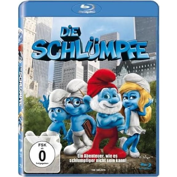 The Smurfs (DIE SCHLMPFE) Import, Region Free [Blu-ray]