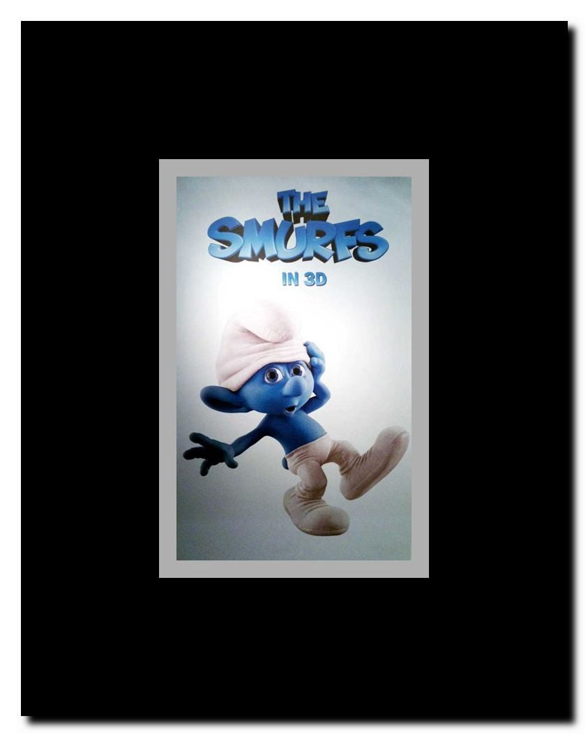 The Smurfs Framed Movie Poster