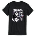 thumbnail image 1 of The Smurfs - Gargamel And Azrael - Men's Short Sleeve Graphic T-Shirt, 1 of 5