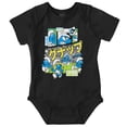 thumbnail image 1 of The Smurfs Gnap Attack Comic Book Romper Boys or Girls Infant Baby Brisco Brands NB, 1 of 1