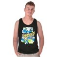 thumbnail image 1 of The Smurfs Gnap Attack Comic Book Tank Top T Shirts Men Women Brisco Brands S, 1 of 1