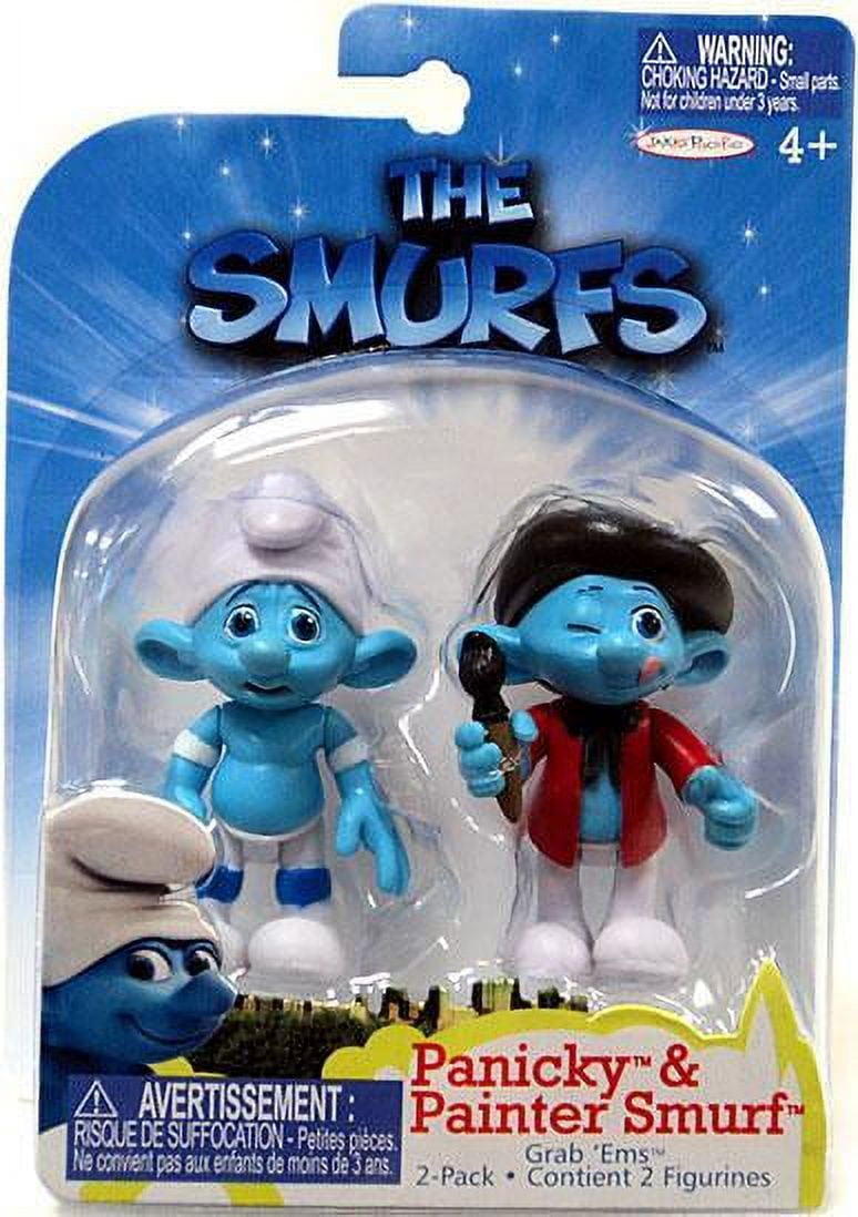 Smurfs Movie Toys Smurf 4 Pack Surprise Pack Jakks Smurf 4 Pack