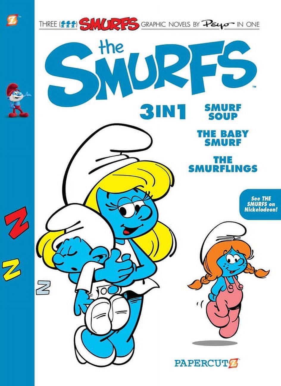 Smurfs Graphic Novels The Smurfs 3-In-1 Vol. 5, Book 5, (Paperback