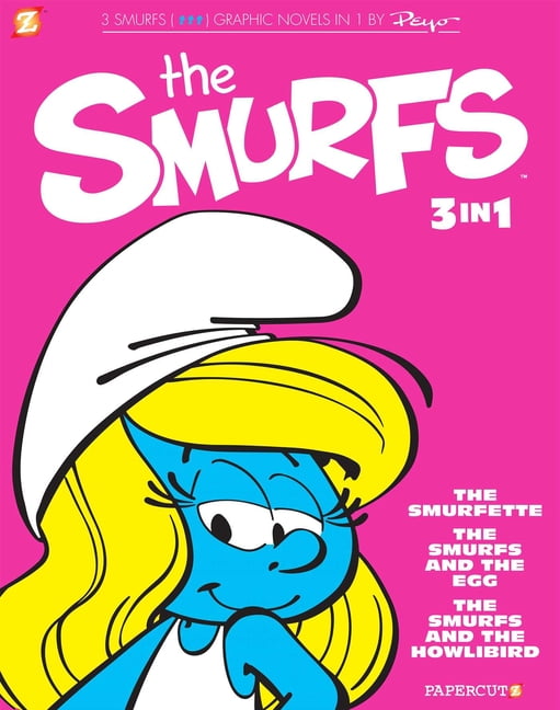 The Smurfs Graphic Novels: The Smurfs 3-in-1 #2 : The Smurfette, The Smurfs and the Egg, and The Smurfs and the Howlibird (Series #2) (Paperback)