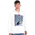thumbnail image 1 of The Smurfs Kanji Gargamel Daily Grind Men Big & Tall Zip Hoodie Brisco Brands 2X, 1 of 5
