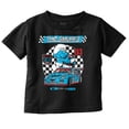 thumbnail image 1 of The Smurfs Kanji High Speed Racecar Youth T Shirt Tee Boys Infant Toddler Brisco Brands 6M, 1 of 4