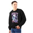 thumbnail image 1 of The Smurfs Kanji Hustle King Royalty Men Big & Tall Sweatshirt Brisco Brands 2X, 1 of 5