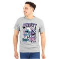 thumbnail image 1 of The Smurfs Kanji Hustle King Royalty Men's Graphic T Shirt Tees Brisco Brands L, 1 of 5