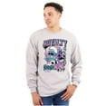 thumbnail image 1 of The Smurfs Kanji Hustle King Royalty Men's Long Sleeve Tee T Shirt Brisco Brands X, 1 of 6