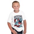 thumbnail image 1 of The Smurfs Kanji Keep Pushin Savage Boys Kids T Shirt Tees Tops Teen Brisco Brands L, 1 of 6