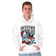 thumbnail image 1 of The Smurfs Kanji Keep Pushin Savage Hoodie Hooded Sweatshirt Men Brisco Brands M, 1 of 6
