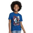 thumbnail image 1 of The Smurfs Kanji Peep The Drip Crewneck T Shirts Boy Girl Teen Brisco Brands L, 1 of 6