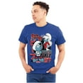 thumbnail image 1 of The Smurfs Kanji Peep The Drip Unisex Plus Size Graphic Tee Brisco Brands 3X, 1 of 5