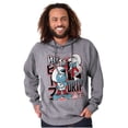 thumbnail image 1 of The Smurfs Kanji Peep The Drip Unisex Plus Size Hoodie Brisco Brands 2X, 1 of 5