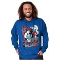 thumbnail image 1 of The Smurfs Kanji Peep The Drip Unisex Plus Size Hoodie Brisco Brands 2X, 1 of 5