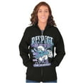 thumbnail image 1 of The Smurfs Kanji Respect the Hustle Zip Up Hoodie Men's Women's Brisco Brands S, 1 of 6