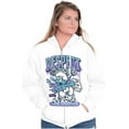 thumbnail image 1 of The Smurfs Kanji Respect the Hustle Zip Up Hoodie Men's Women's Brisco Brands X, 1 of 6