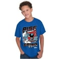 thumbnail image 1 of The Smurfs Kanji Rise and Grind Boys Kids T Shirt Tees Tops Teen Brisco Brands M, 1 of 6