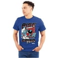 thumbnail image 1 of The Smurfs Kanji Rise and Grind Men Big & Tall Graphic Tee Brisco Brands 4X, 1 of 5