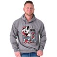 thumbnail image 1 of The Smurfs Kanji Up To No Good Men Big & Tall Graphic Hoodie Brisco Brands 2X, 1 of 5