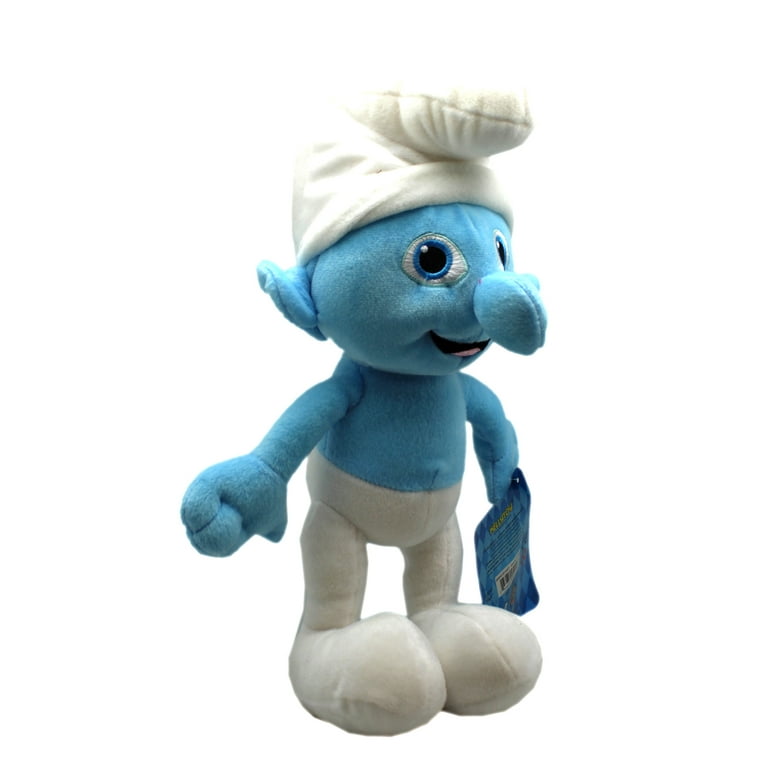The Smurfs Movie Clumsy Smurf Small Size Kids Plush Toy 9in