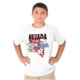 thumbnail image 1 of The Smurfs Nevada State NV Cartoon Crewneck T Shirts Boy Girl Teen Brisco Brands S, 1 of 5