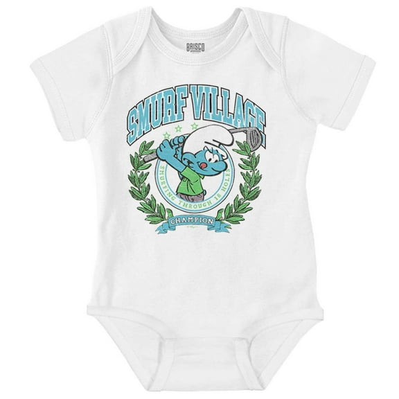 The Smurfs Pinehurst Golf Champion Romper Boys or Girls Infant Baby Brisco Brands 18M